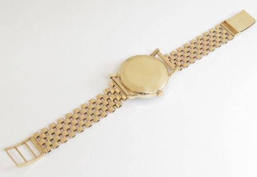 fig 4. Solid 9ct Gold Omega Automatic On Solid 9ct Bracelet c1964