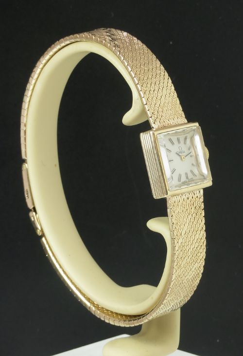 fig 6. Solid 9ct Gold Omega Ladies Cocktail Watch c1964