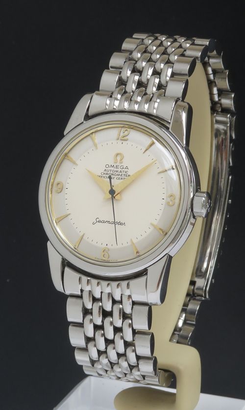 fig 1. Very Rare Omega Seamaster Chronometer Bumper Automatic c1952
