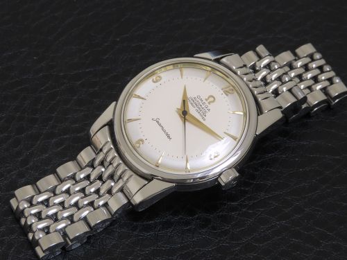 fig 2. Very Rare Omega Seamaster Chronometer Bumper Automatic c1952