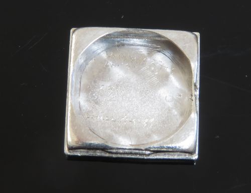 fig 4. Solid 9ct White Gold Rolex Precision Ladies Cocktail Watch c1960