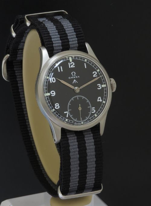 fig 2. Omega Military Style Calibre 265 c1948