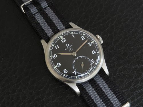 fig 3. Omega Military Style Calibre 265 c1948