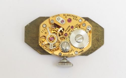 fig 3. Beautiful Benson Platinum and Diamond Ladies Art Deco Cocktail Watch c1930