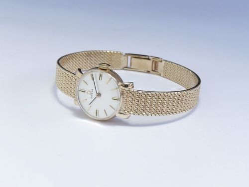 fig 2. Mint Solid 9ct Gold Omega Ladies Cocktail Watch c1960-61