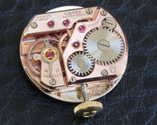 fig 8. Mint Solid 9ct Gold Omega Ladies Cocktail Watch c1960-61