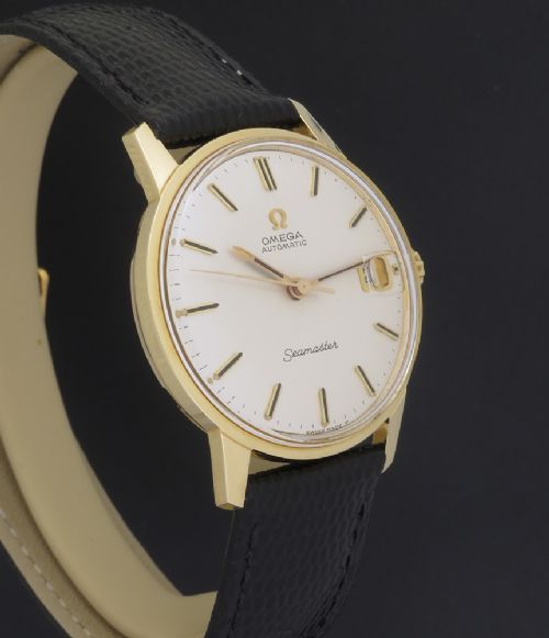 fig 2. Superb Original Solid 18ct Omega Seamaster Automatic Cal 562 c1966