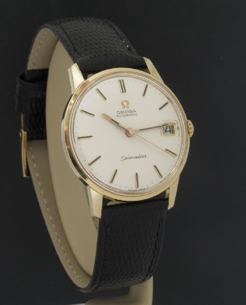 fig 3. Superb Original Solid 18ct Omega Seamaster Automatic Cal 562 c1966