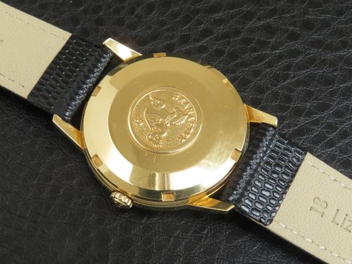 fig 6. Superb Original Solid 18ct Omega Seamaster Automatic Cal 562 c1966