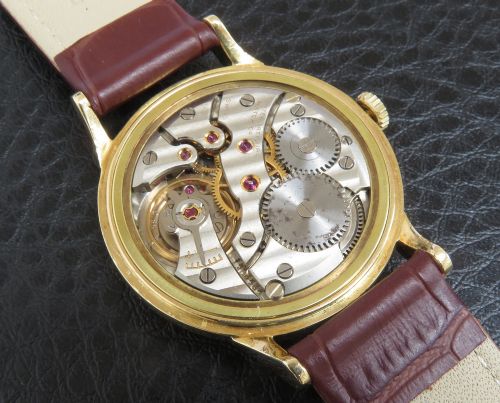 fig 2. Solid 18ct Gold IWC International Watch Company Calibre 88 c1954
