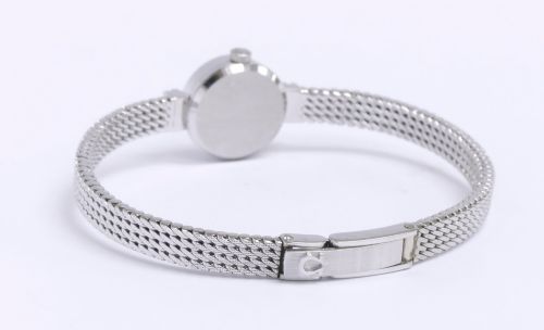 fig 6. Solid 18ct White Gold and Diamond Omega Ladies Cocktail Watch c1967