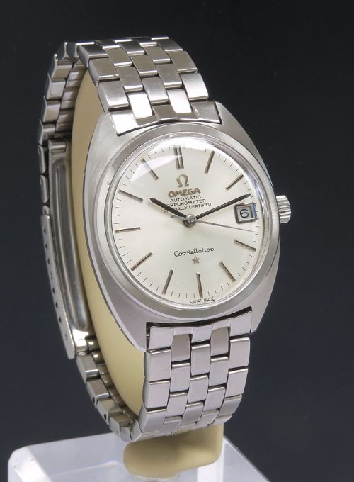fig 3. Original Omega Constellation 'C' Chronometer Box and Papers c1969