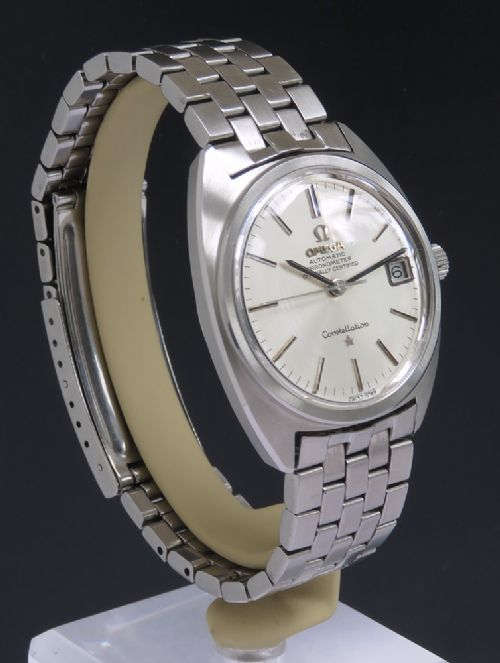 fig 5. Original Omega Constellation 'C' Chronometer Box and Papers c1969
