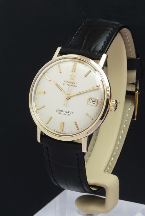 fig 1. Solid 9ct Gold Omega Seamaster De Ville Automatic c1966