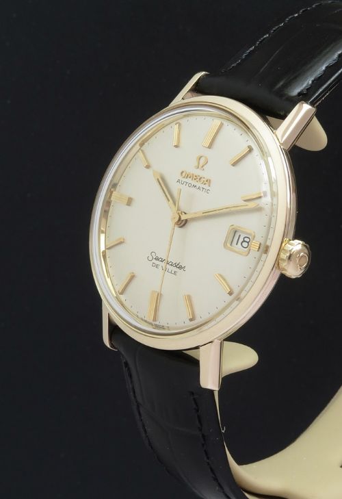 fig 2. Solid 9ct Gold Omega Seamaster De Ville Automatic c1966