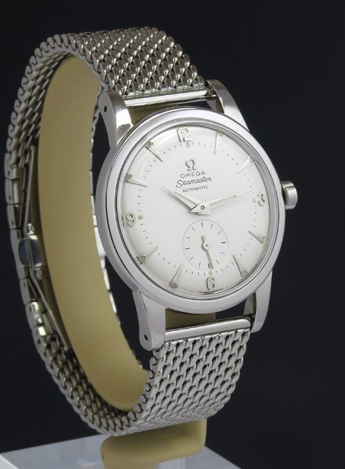 fig 3. Very Rare Omega Seamaster Mark 1 Bumper Automatic Jumbo c1950