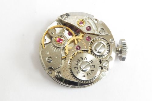 fig 6. Solid 18ct White Gold and Diamond Vertex Revue Ladies Cocktail Watch c1967