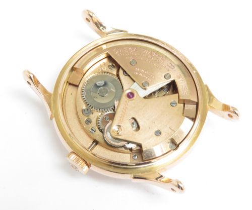 fig 3. Extremely Rare Omega 18ct Rose Gold Automatic Chronometre c1950