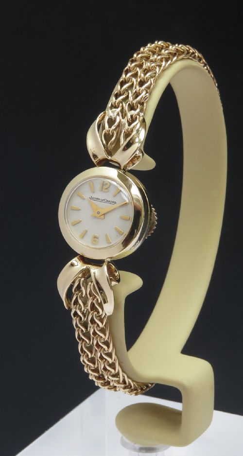 Beautiful Solid 9ct Gold Jaeger-lecoultre Ladies Cocktail Watch C1960