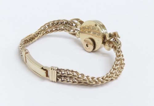 fig 5. Beautiful Solid 9ct Gold Jaeger-LeCoultre Ladies Cocktail Watch c1960