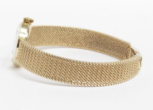 fig 4. Solid 9ct Gold Omega Geneve Ladies Cocktail Watch