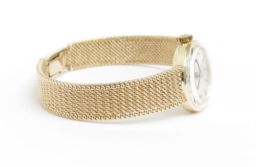 fig 6. Solid 9ct Gold Omega Geneve Ladies Cocktail Watch