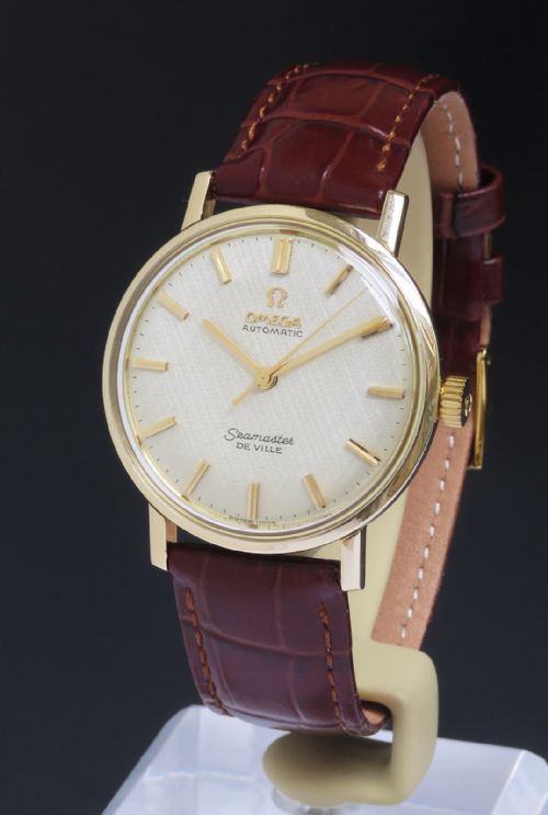 Mint Original Solid 9ct Gold Omega Seamaster De Ville Automatic C1967