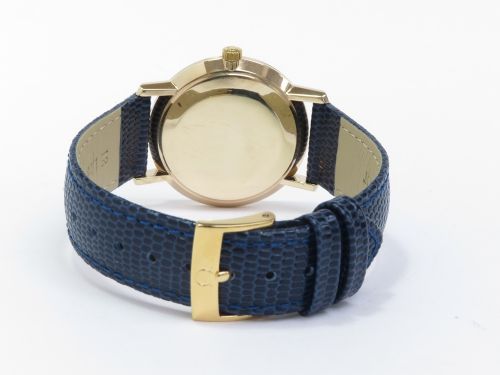 fig 3. Mint Original Solid 9ct Gold Omega Seamaster De Ville With Box And Papers c1966