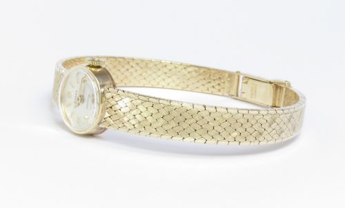 fig 4. Mint Unworn Solid 9ct Gold Rolex Precision Cocktail Watch c1968