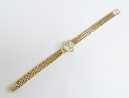 fig 5. Solid 9ct Gold Rolex Precision Cocktail Watch c1964