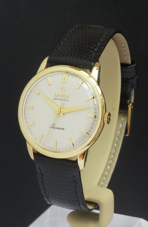 Solid 18ct Gold Omega Geneve Automatic C1960
