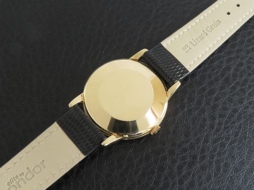fig 4. Solid 18ct Gold Omega Geneve Automatic c1960