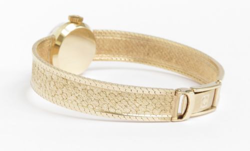 fig 4. Solid 9ct Gold Omega Sapphette Ladies Cocktail Watch c1965
