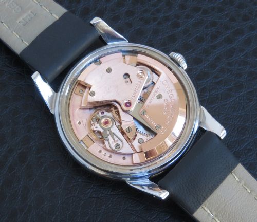fig 5. Rare Omega Seamaster Mark 1 Bumper Calendar Automatic c1951