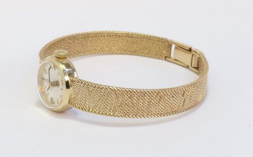 fig 3. Solid 9ct Gold Omega Ladies Cocktail Watch c1966