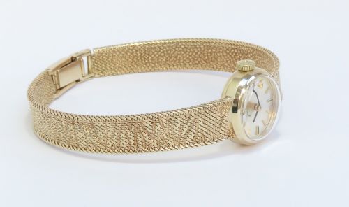 fig 6. Solid 9ct Gold Omega Ladies Cocktail Watch c1966