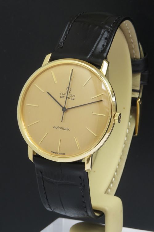 Solid 18ct Omega De Ville Deluxe Automatic C1966