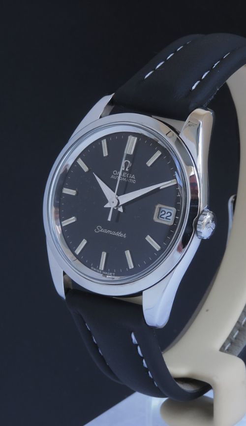 fig 1. Rare Omega Seamaster Automatic Starry Sky Black Dial c1966