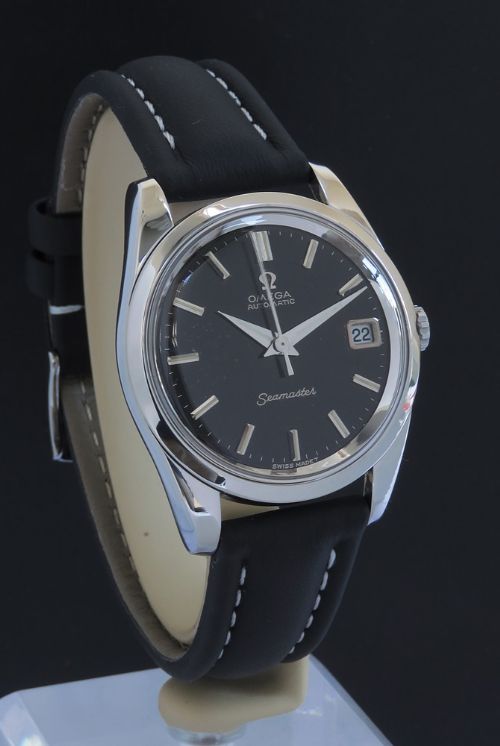 fig 2. Rare Omega Seamaster Automatic Starry Sky Black Dial c1966