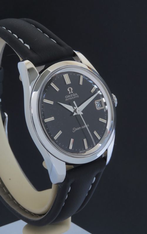 fig 3. Rare Omega Seamaster Automatic Starry Sky Black Dial c1966