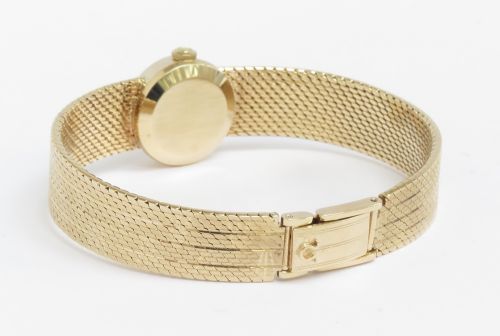 fig 4. Stunning Solid 9ct Gold Omega Ladymatic with Box c1963