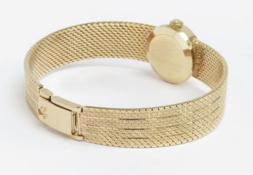 fig 5. Stunning Solid 9ct Gold Omega Ladymatic with Box c1963