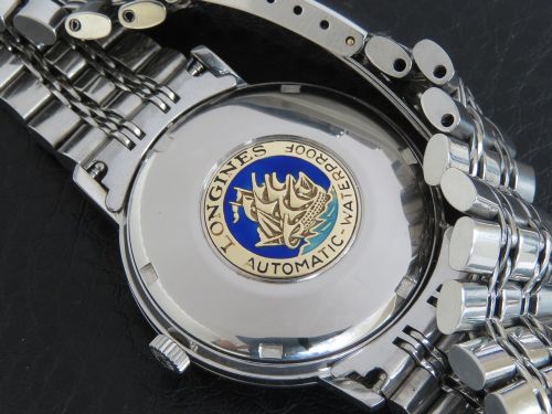 fig 6. Stunning original Longines Flagship Automatic on Bracelet With Box c1966