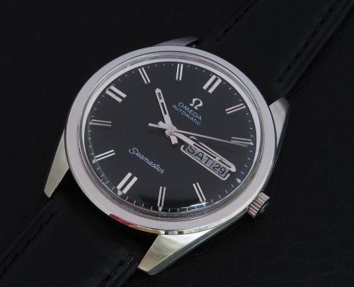 fig 2. Omega Seamaster Automatic Daydate c1969