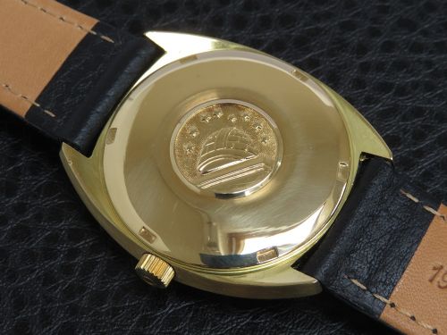 fig 6. Original Solid 18ct Gold Omega Constellation 'C' Deluxe Chronometer Automatic c1968