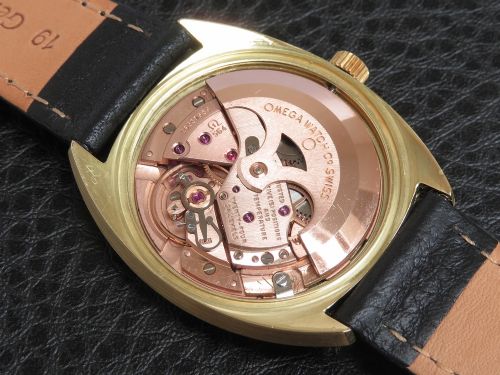 fig 7. Original Solid 18ct Gold Omega Constellation 'C' Deluxe Chronometer Automatic c1968