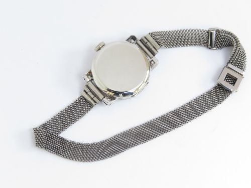 fig 5. Longines Platinum And Diamond Ladies Cocktail Watch c1950