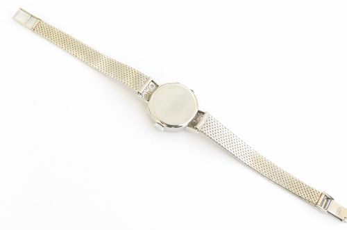 fig 7. Beautiful Longines Platinum and Diamond Ladies Cocktail Watch c1960
