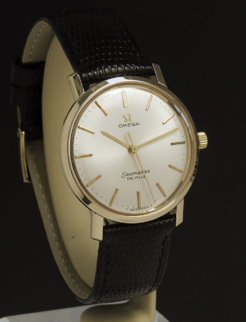 fig 2. Solid 9ct Gold Omega Semaster De Ville c1966