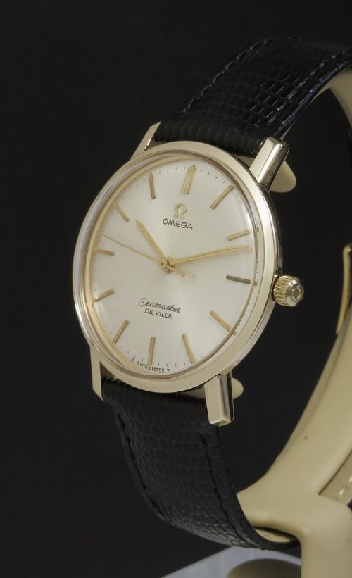 fig 3. Solid 9ct Gold Omega Semaster De Ville c1966